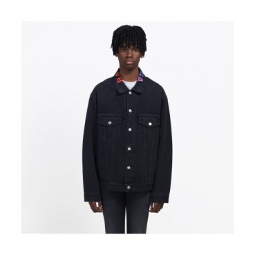 Balenciaga 2019 Mens Logo Denim Jacket - 발렌시아가 2019 남성 로고 오버사이즈 데님 자켓 Bal0360x.Size(s 