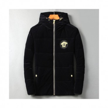 Versace 2019 Mens Logo Goose Down Jacket- 베르사체 2019 남성 로고 구스다운 자켓 Ver0379x.Size(m 