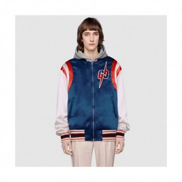Gucci 2019 Mens Logo Casual Bombar Jacket - 구찌 2019 남성 로고 캐쥬얼 봄버 자켓 Guc01663x.Size(s 