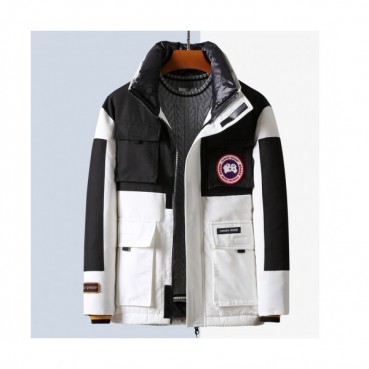 Canada goose 2019 Mens Patch Logo Casual Goose Down Jacket - 캐나다구스 2019 남성 패치 로고 캐쥬얼 구스다운 자켓 Can0213x.Size(m 