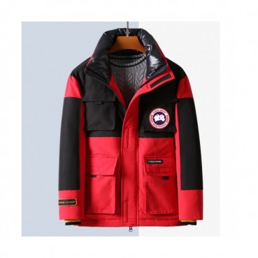 Canada goose 2019 Mens Patch Logo Casual Goose Down Jacket - 캐나다구스 2019 남성 패치 로고 캐쥬얼 구스다운 자켓 Can0212x.Size(m 