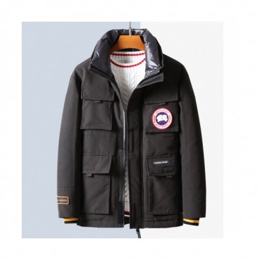 Canada goose 2019 Mens Patch Logo Casual Goose Down Jacket - 캐나다구스 2019 남성 패치 로고 캐쥬얼 구스다운 자켓 Can0210x.Size(m 