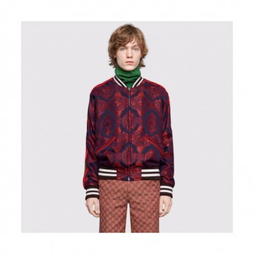 Gucci 2019 Mens Logo Casual Bombar Jacket - 구찌 2019 남성 로고 캐쥬얼 봄버 자켓 Guc01636x.Size(m 