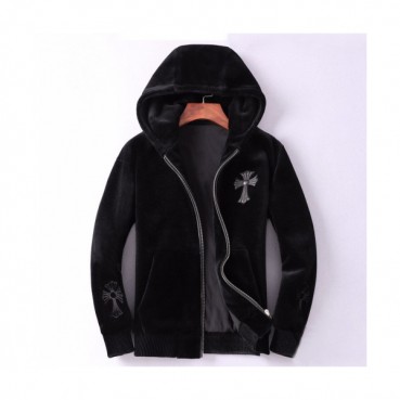 Chrome Hearts 2019 Mens Logo Casual Mink Jacket - 크롬하츠 2019 남성 로고 캐쥬얼 밍크 자켓 Chr0060x.Size(l 