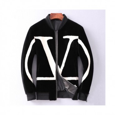 Valentino 2019 Mens Logo Casual Mink Jacket - 발렌티노 2019 남성 로고 캐쥬얼 밍크 자켓 Val0274x,Size(l 