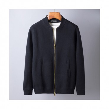 Versace 2019 Logo Mens Logo Cashmere Jacket- 베르사체 2019 남성 로고 캐시미어 자켓 Ver0349x.Size(m 