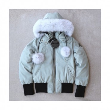 [매장판] Moose Knuckle 2019 Womens Logo Down Short Jacket - 무스너클 2019 여성 로고 다운 숏자켓 Moo0071x.Size(xs 