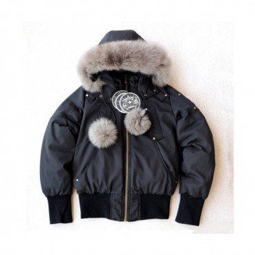 [매장판] Moose Knuckle 2019 Womens Logo Down Short Jacket - 무스너클 2019 여성 로고 다운 숏자켓 Moo0070x.Size(xs 