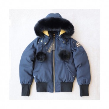 [매장판] Moose Knuckle 2019 Womens Logo Down Short Jacket - 무스너클 2019 여성 로고 다운 숏자켓 Moo0069x.Size(xs 