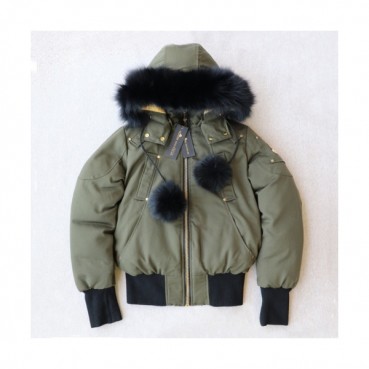 [매장판] Moose Knuckle 2019 Womens Logo Down Short Jacket - 무스너클 2019 여성 로고 다운 숏자켓 Moo0067x.Size(xs 