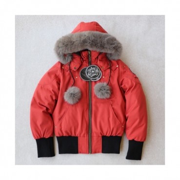 [매장판] Moose Knuckle 2019 Womens Logo Down Short Jacket - 무스너클 2019 여성 로고 다운 숏자켓 Moo0065x.Size(xs 