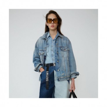 Acne Sstudios 2019 Womens Casual Denim Jacket - 아크네 2019 여성 캐쥬얼 데님자켓 Acn0031x.Size(s 