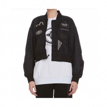 Evisu Womens Embroidery Evisukuro Casual Jacket - 에비수 2019 여성 자수 갈매기 캐쥬얼 자켓 Evi17x