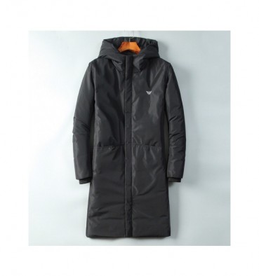 Armani 2019 Mens Logo Goose Down Long Jacket - 알마니 2019 남성 로고 구스다운 롱자켓 Arm0352x.Size(m 