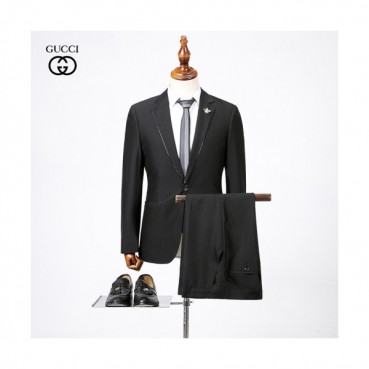 Gucci 2019 Mens Yankees Logo Cotton Suit Jacket&Pants - 구찌 2019 남성 양키스 로고 코튼 슈트 자켓&팬츠 Guc01503x.Size(m 