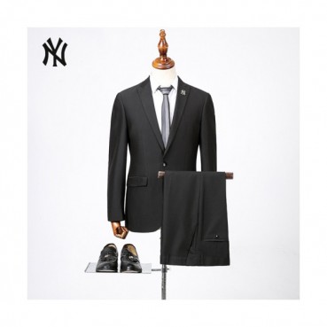 Gucci 2019 Mens Yankees Logo Cotton Suit Jacket&Pants - 구찌 2019 남성 양키스 로고 코튼 슈트 자켓&팬츠 Guc01502x.Size(m 