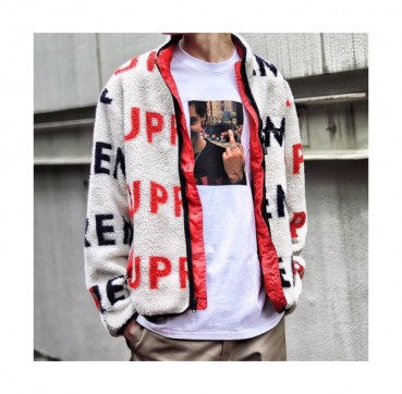 Supreme 2019 Mens Logo Flannel Jacket - 슈프림 2019 남성 로고 플란넬 자켓 Sup0060x.Size(s 