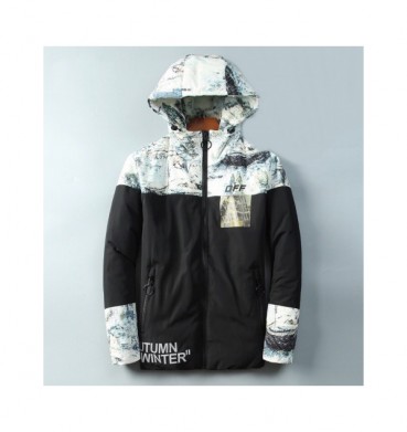 Off white 2019 Mens Down Padding  - 오프화이트 2019 남성 화살표 로고 패딩 점퍼 Off0160x.Size(m 
