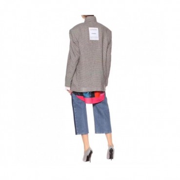 Valentino 2019 Womens Logo Wool Suit Jacket - 발렌티노 2019 여성 로고 울 슈트자켓 Val0246x.Size(xs 