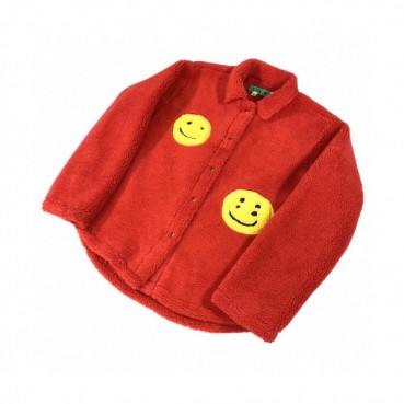 Kanye west 2019 Mm/Wm Smile Flannel Jacket - 카니예 웨스트 2019 남자 스마일 플란넬 자켓 Kany007x.Size(s 