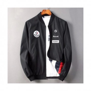 Moncler 2019 Mens Logo Casual Zip-up Jacket 