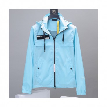 Moncler 2019 Mens Logo Casual Zip-up Jacket 