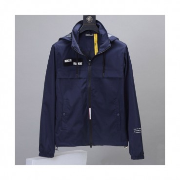 Moncler 2019 Mens Logo Casual Zip-up Jacket 