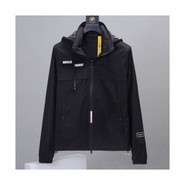 Moncler 2019 Mens Logo Casual Zip-up Jacket 