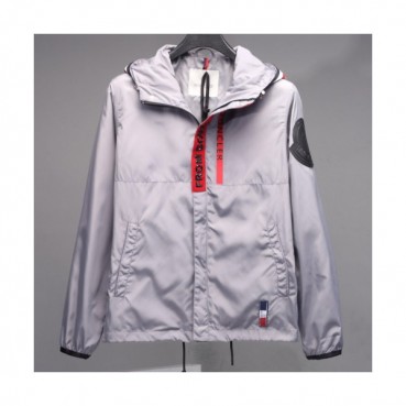 Moncler 2019 Mens Logo Casual Zip-up Jacket 