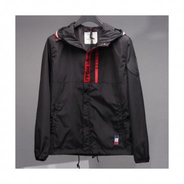 Moncler 2019 Mens Logo Casual Zip-up Jacket 