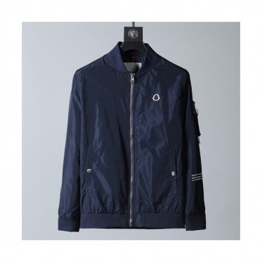 Moncler 2019 Mens Logo Casual Zip-up Jacket 