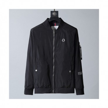 Moncler 2019 Mens Logo Casual Zip-up Jacket 