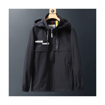 Moncler 2019 Mens Logo Casual Zip-up Jacket 