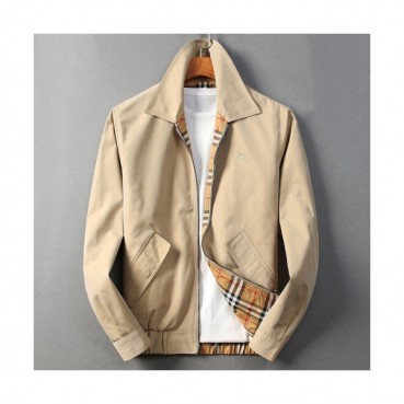 Burberry 2019 Mens Vintage Logo Cotton Jacket - 버버리 2019 남성 빈티지 로고 코튼 자켓 Bur0890x.Size(m 