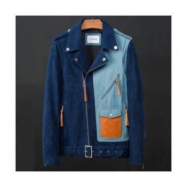 Loewe 2019 Mens Sheepskin Velvet Jacket - 로에베 2019 남성 양가죽 벨벳 자켓 Loe0071x.Size(m 