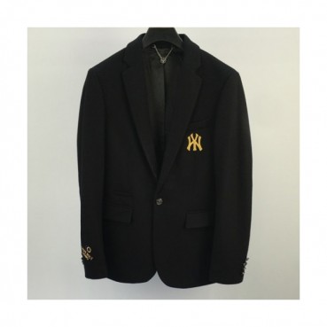 Gucci 2019 Mens Yankees Logo Cotton Suit Jacket - 구찌 2019 남성 양키스 로고 코튼 슈트자켓 Guc01238x.Size(m 