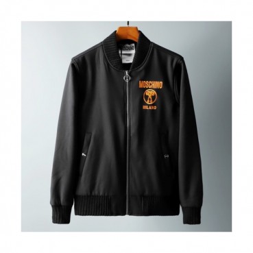 Moschino 2019 Mens Casual Bombar Jacket - 모스키노 2019 남성 캐쥬얼 봄버 자켓 Mos0021x.Size(m 