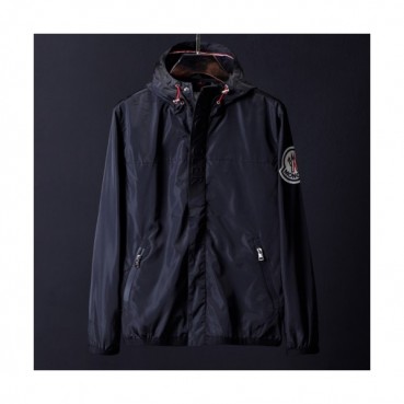Moncler 2019 Mens Patch Logo Casual Windproof Hood Jacket - 몽클레어 2019 남성 패치 로고 캐쥬얼 방풍 후드자켓 Moc0517x,Size(m 