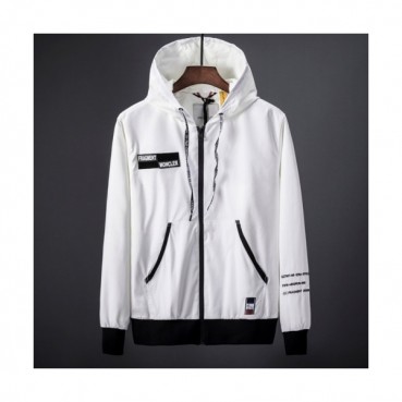 Moncler 2019 Mens Patch Logo Casual Windproof Hood Jacket - 몽클레어 2019 남성 패치 로고 캐쥬얼 방풍 후드자켓 Moc0512x,Size(m 