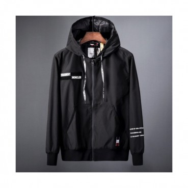 Moncler 2019 Mens Patch Logo Casual Windproof Hood Jacket - 몽클레어 2019 남성 패치 로고 캐쥬얼 방풍 후드자켓 Moc0511x,Size(m 