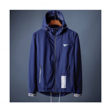 Prada 2019 Mens Casual Windproof Hood Jacket - 프라다 2019 남성 캐쥬얼 방풍 후드자켓 Pra0670x.Size(m