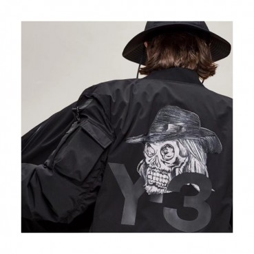 Y-3 2019 Mens Skull Padding Jacket