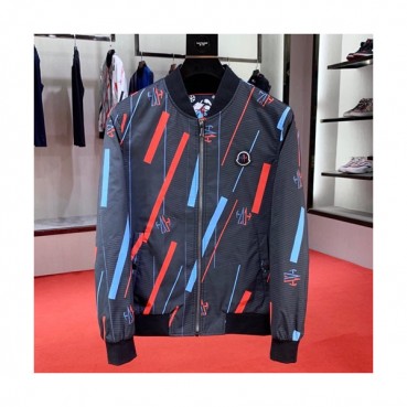 Moncler 2019 Mens Patch Logo Cajual Jacket - 몽클레어 2019 남성 패치 로고 캐쥬얼 자켓 MONJK0198,Size(M