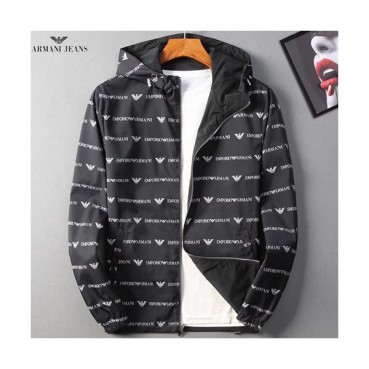 Armani 2019 Mens  Windproof Jacket - 알마니 2019 남성  방풍자켓 ARMJK0043.Size(m 