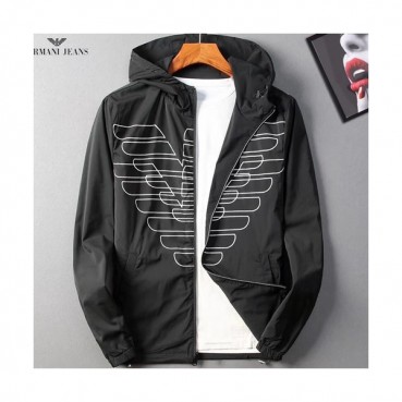 Armani 2019 Mens  Windproof Jacket - 알마니 2019 남성  방풍자켓 ARMJK0042.Size(m 