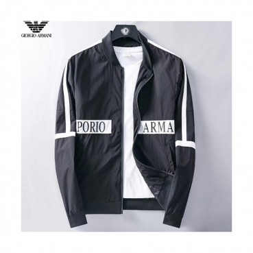 Armani 2019 Mens  Windproof Jacket - 알마니 남성  방풍자켓 ARMJK0037.Size(m 