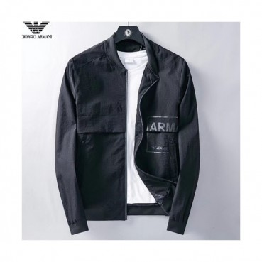 Armani 2019 Mens  Windproof Jacket - 알마니 남성  방풍자켓 ARMJK0036.Size(m 