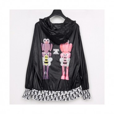 Dior x Kaws 2019 Ladies Logo Casual Sunscreen Windproof Jacket - 디올 여성 로고 자외선 차단 바람막이 자켓 Dio02945x.Size(s 