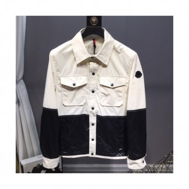 Moncler 2019 Mens Patch Logo Cajual Shell Jacket - 몽클레어 남성 패치 로고 캐쥬얼 셸 자켓 Moc0461x.Size(m 