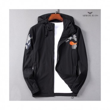 [매장판]Armani 2019 Mens 3D Print Windproof Jacket - 알마니 남성 3D 프린트 방풍자켓 Arm0176x.Size(m 